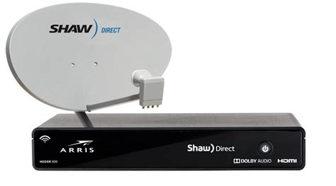 shaw satellite receiver setup